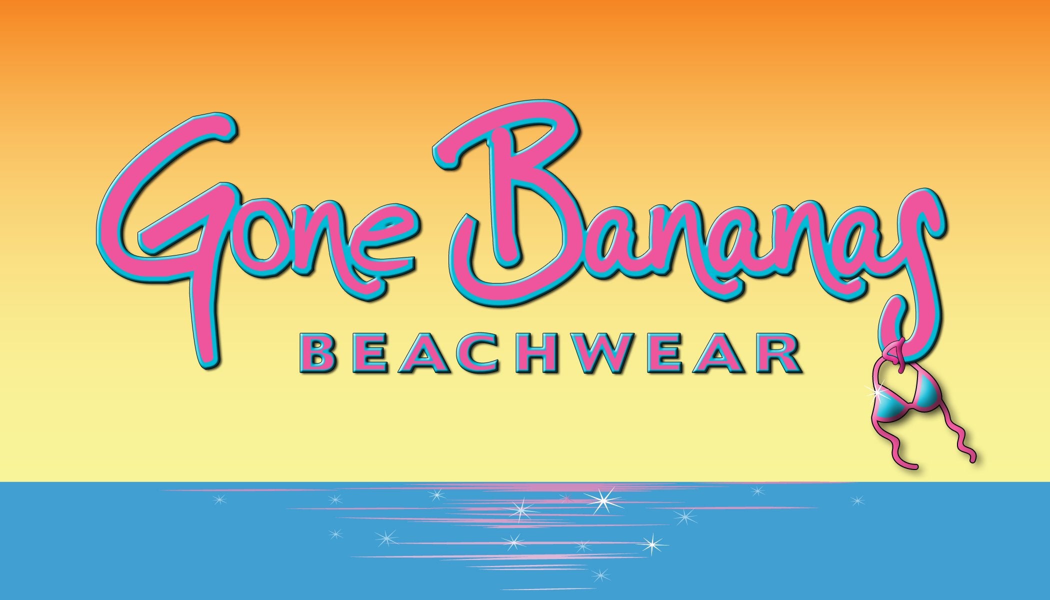 Gone Bananas Beachwear logo