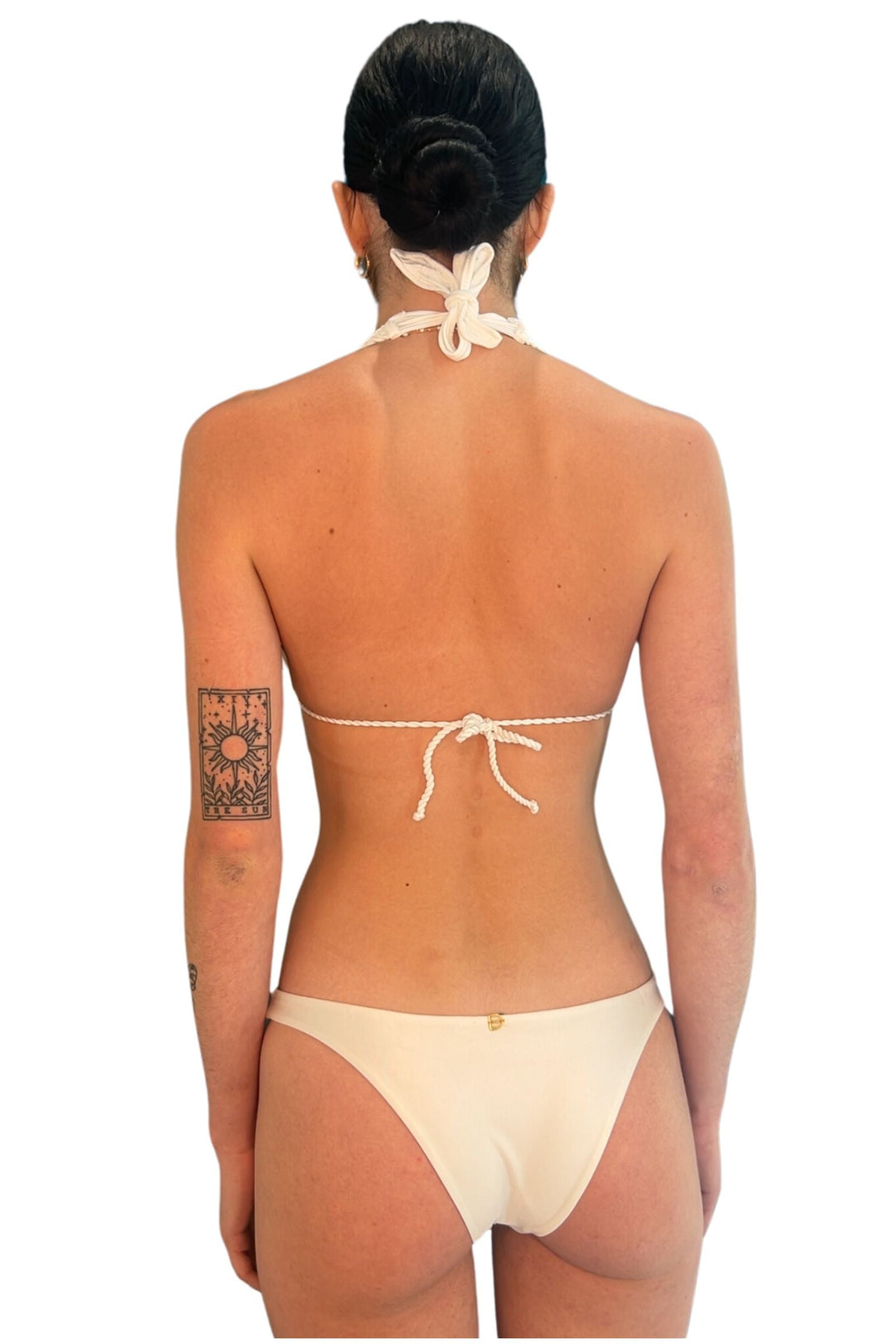 White Marrakesh Bikini Bottom-Despi-Gone Bananas Beachwear