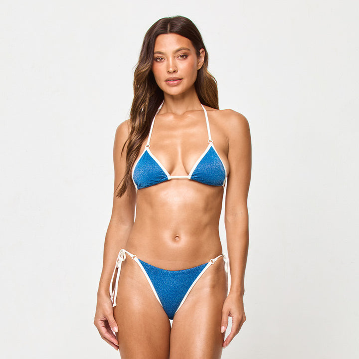 Abyss/Cream Banning Tanga Bottom-LSpace-Gone Bananas Beachwear