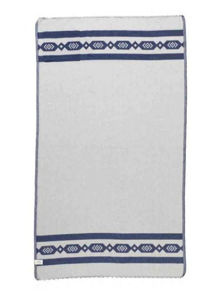 Acapulco Organic Turkish Towel with Zipper Pocket-Bersuse Towels-Gone Bananas Beachwear