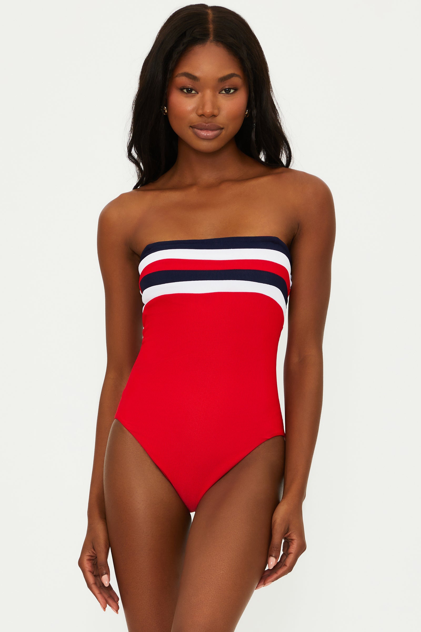 American Colorblock Jessa One Piece-Beach Riot-Gone Bananas Beachwear