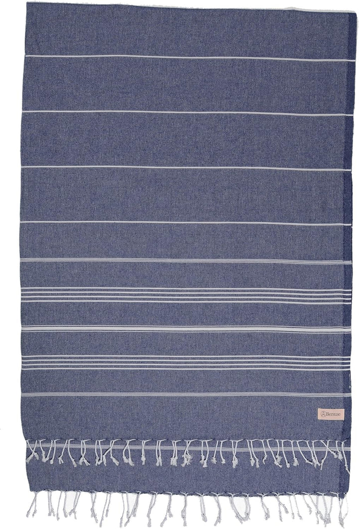 Anatolia XL Turkish Cotton Throw Blanket-Bersuse Towels-Gone Bananas Beachwear