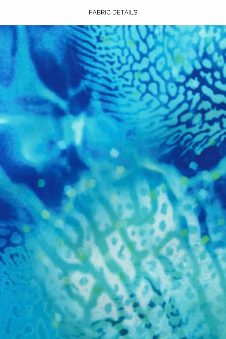 Aqua Dreams Crystallized Seamless Triangle Top-Luli Fama-Gone Bananas Beachwear