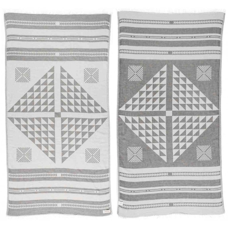 Aruba Dual-Layer Turkish Towel-Bersuse Towels-Gone Bananas Beachwear