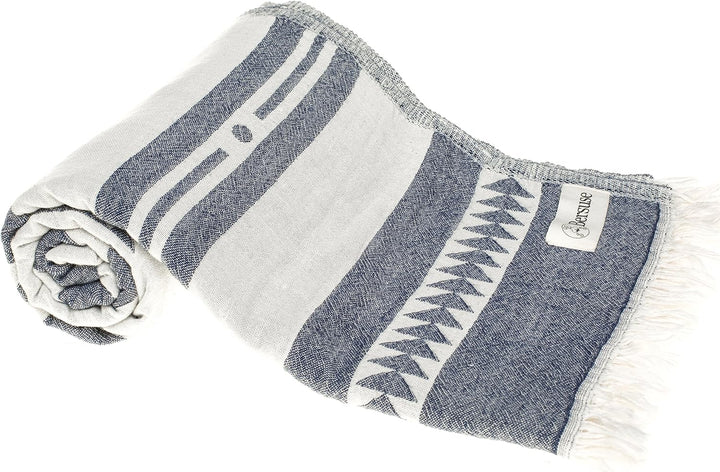 Aruba Dual-Layer Turkish Towel-Bersuse Towels-Gone Bananas Beachwear