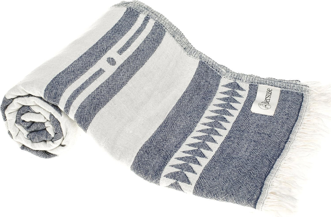 Aruba Dual-Layer Turkish Towel-Bersuse Towels-Gone Bananas Beachwear