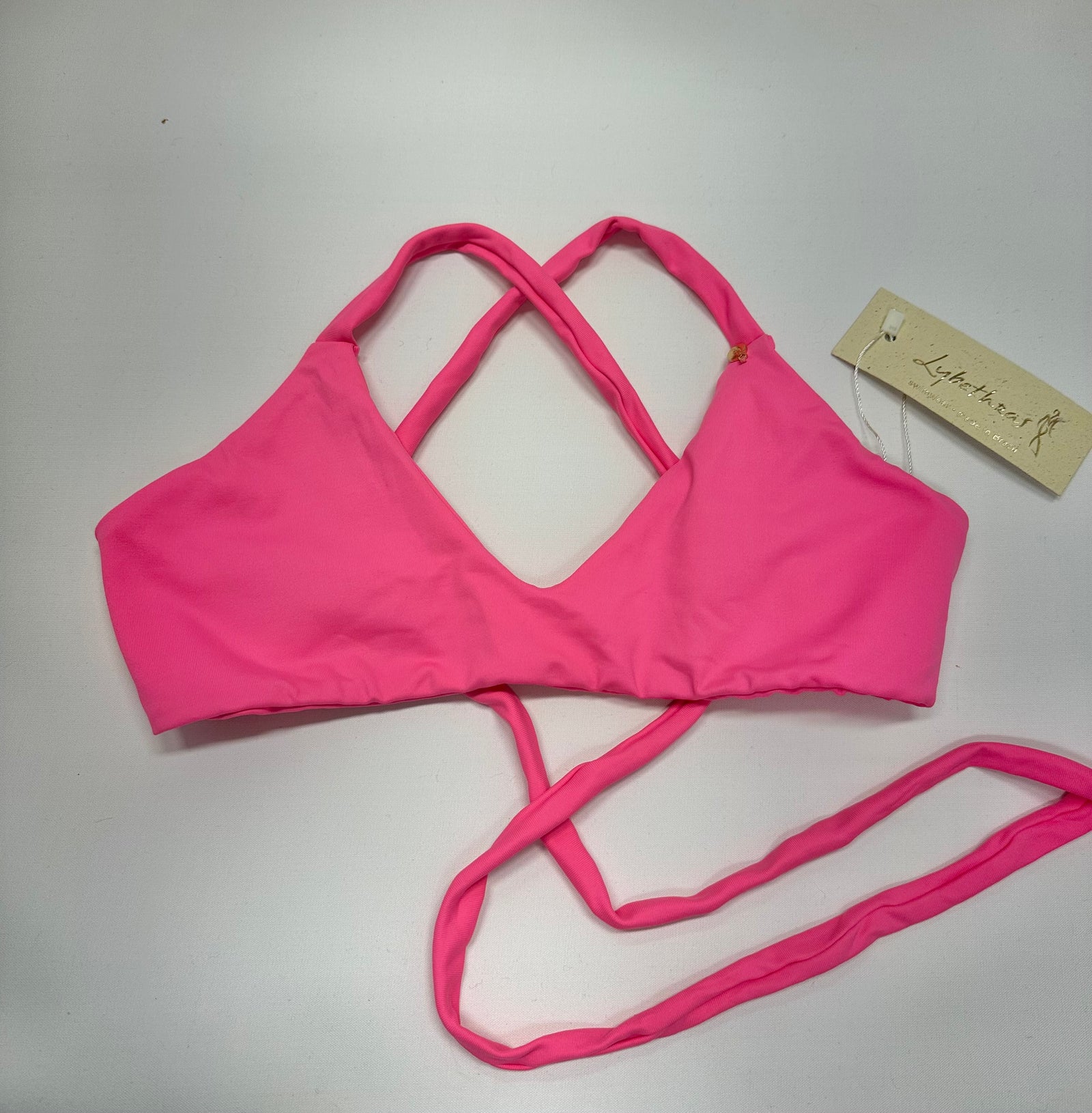 Baby Pink Nina Top-Lybethras-Gone Bananas Beachwear
