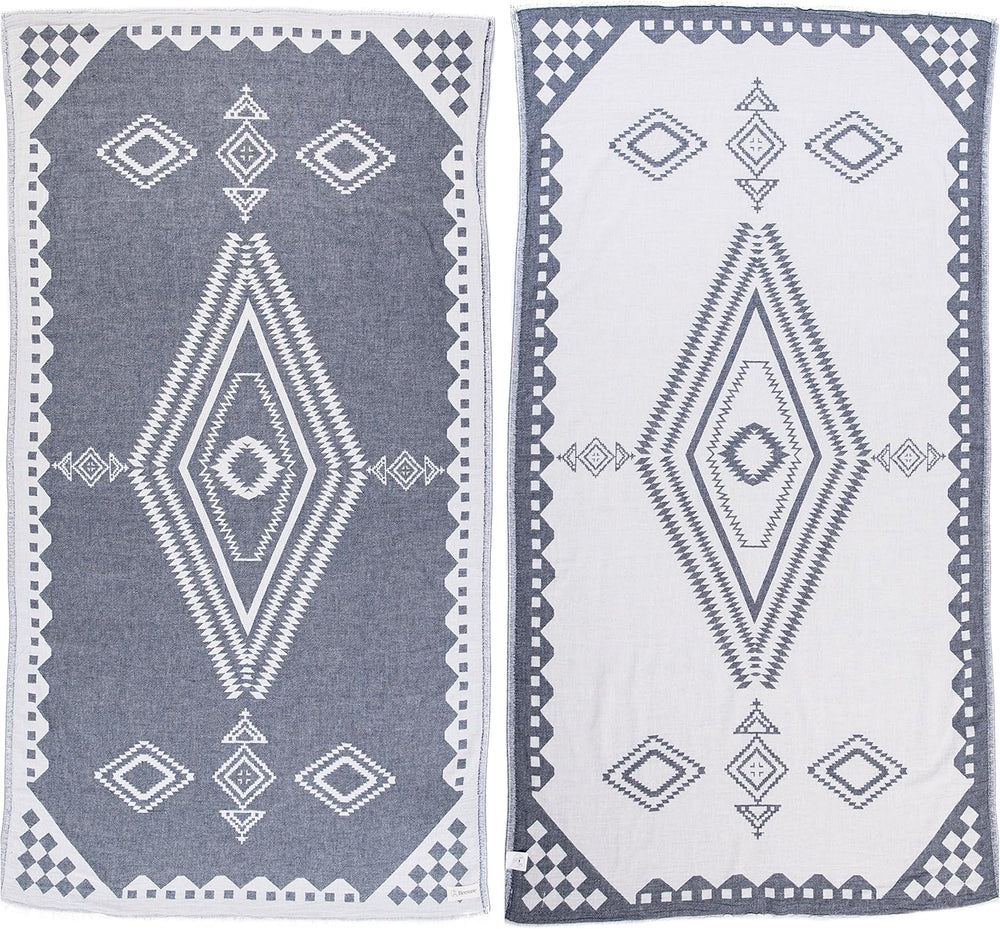 Bahamas Dual-Layer Turkish Towel-Bersuse Towels-Gone Bananas Beachwear