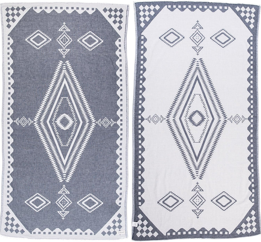 Bahamas Dual-Layer Turkish Towel-Bersuse Towels-Gone Bananas Beachwear