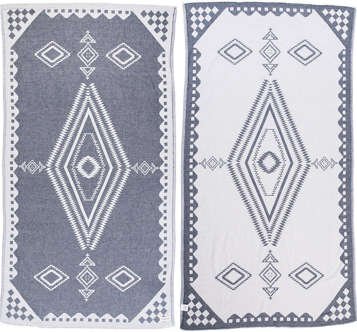 Bahamas Dual-Layer Turkish Towel-Bersuse Towels-Gone Bananas Beachwear