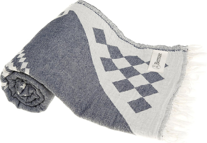 Bahamas Dual-Layer Turkish Towel-Bersuse Towels-Gone Bananas Beachwear