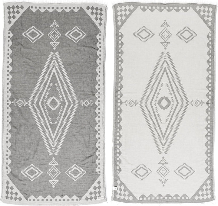 Bahamas Dual-Layer Turkish Towel-Bersuse Towels-Gone Bananas Beachwear