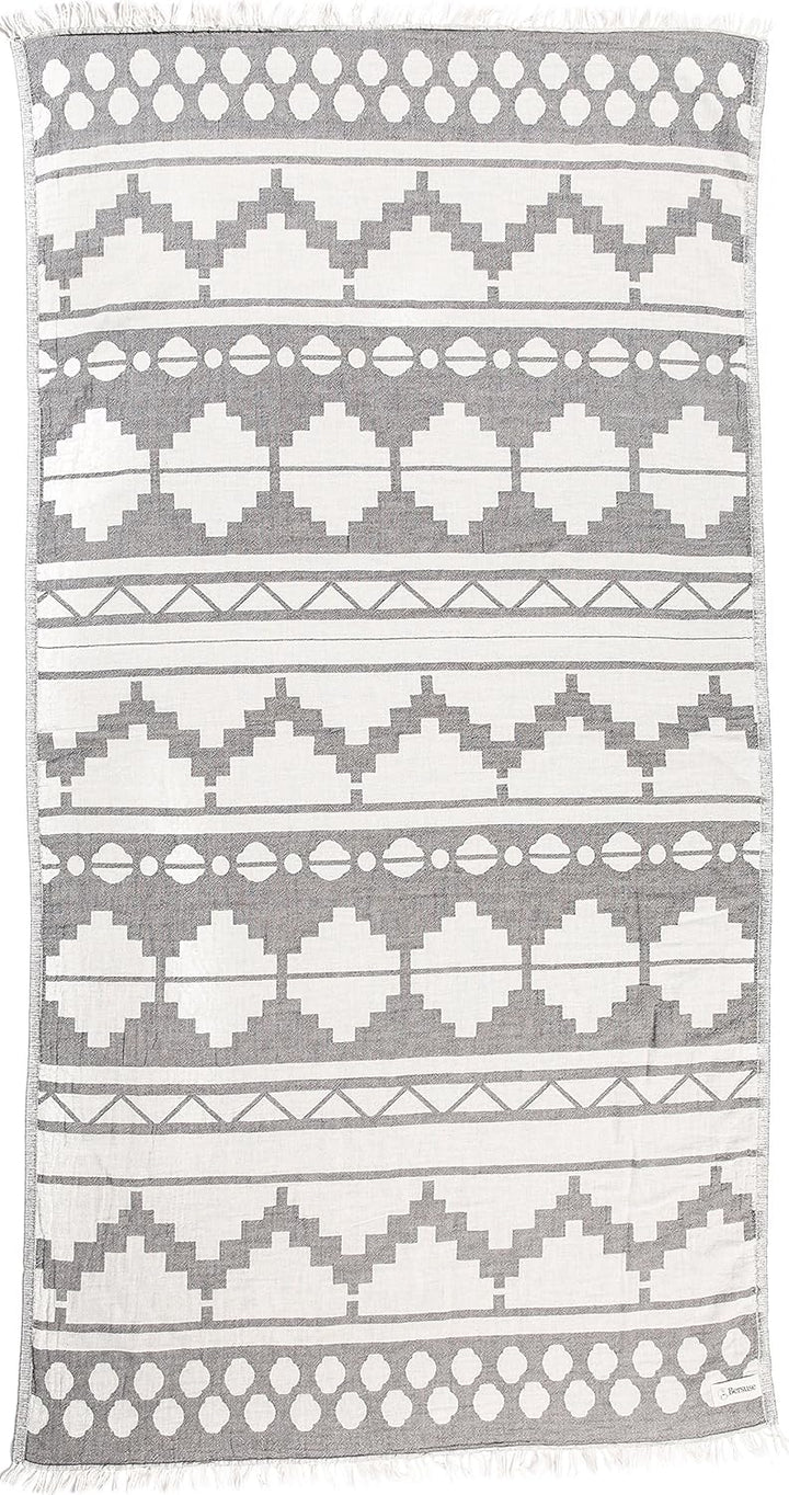Baja Dual-Layer Turkish Towel-Bersuse Towels-Gone Bananas Beachwear