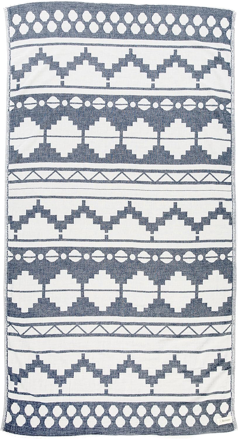 Baja Dual-Layer Turkish Towel-Bersuse Towels-Gone Bananas Beachwear