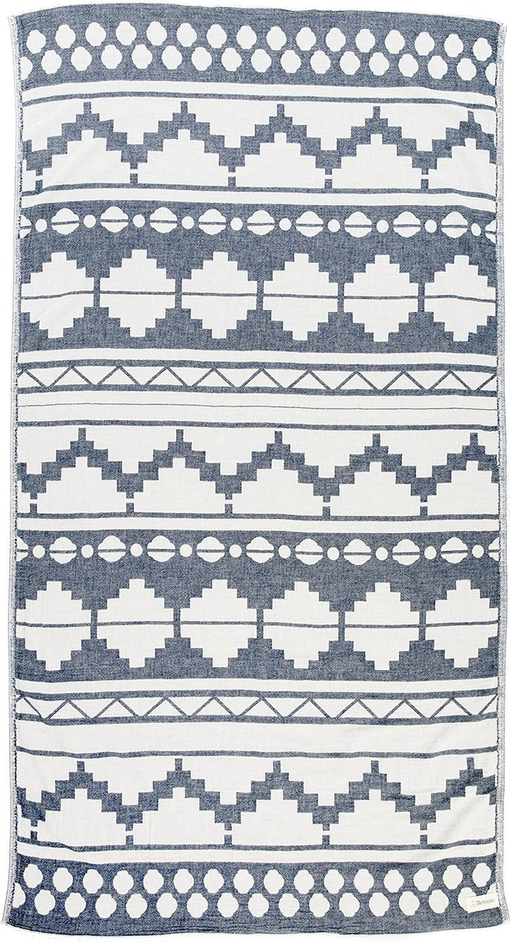 Baja Dual-Layer Turkish Towel-Bersuse Towels-Gone Bananas Beachwear