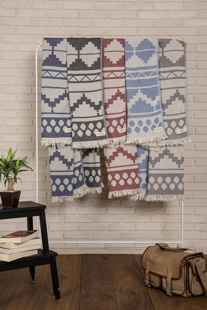 Baja Dual-Layer Turkish Towel-Bersuse Towels-Gone Bananas Beachwear