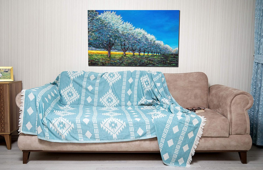 Belize XL Dual Layer Throw Blanket-Bersuse Towels-Gone Bananas Beachwear