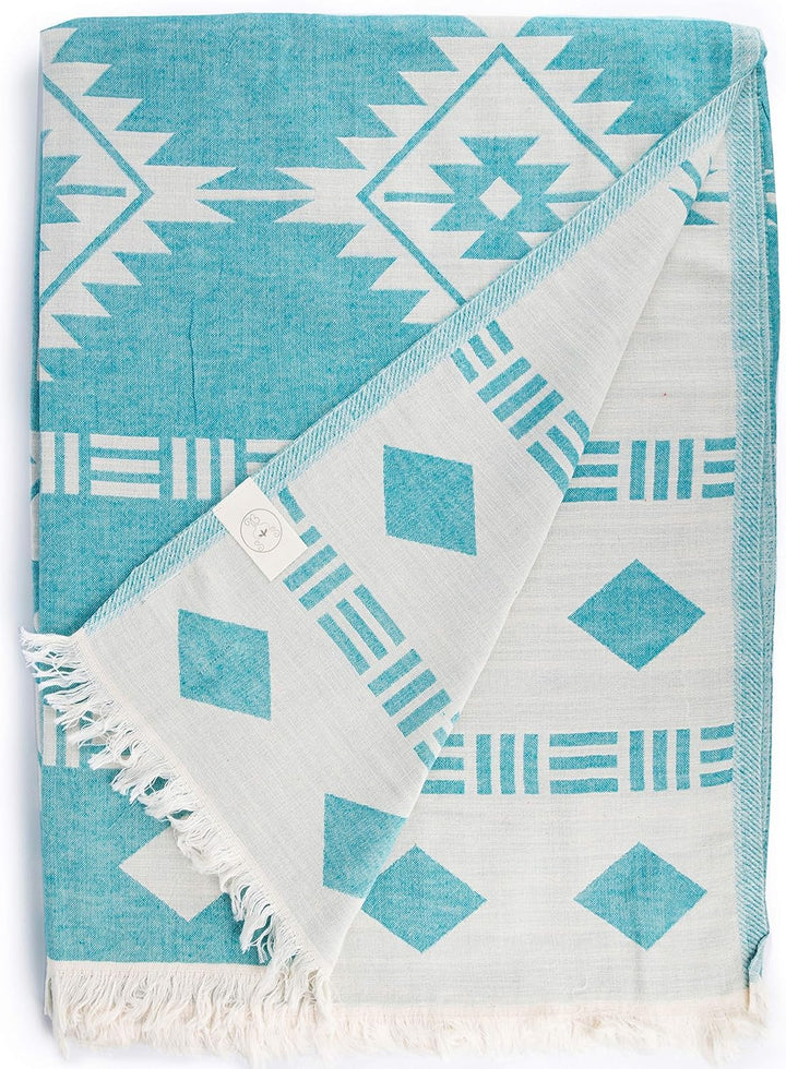 Belize XL Dual Layer Throw Blanket-Bersuse Towels-Gone Bananas Beachwear