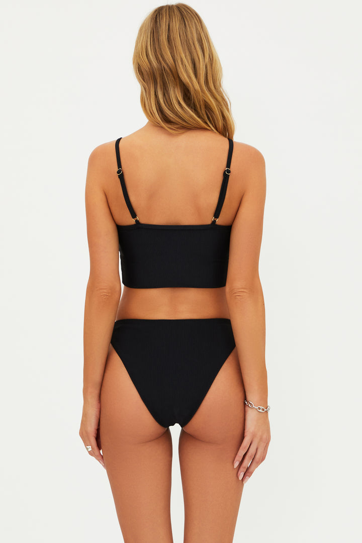 Black Elara Top-Beach Riot-Gone Bananas Beachwear