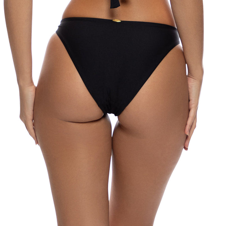 Black Femme Allure Ring Moderate Bottom-Luli Fama-Gone Bananas Beachwear