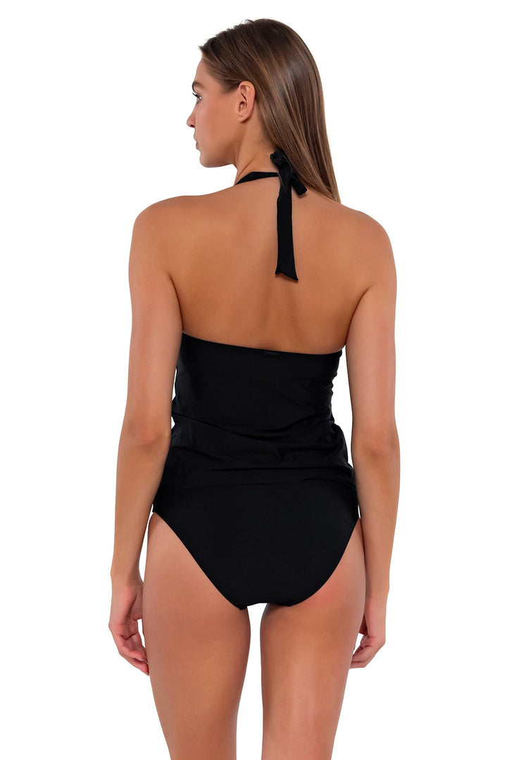 Black Heidi Tankini-Sunsets-Gone Bananas Beachwear