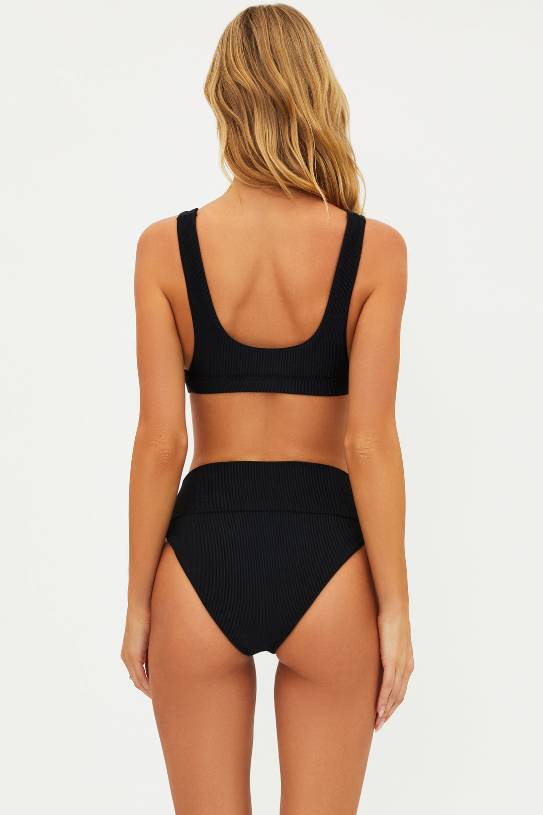 Black Peyton Top-Beach Riot-Gone Bananas Beachwear