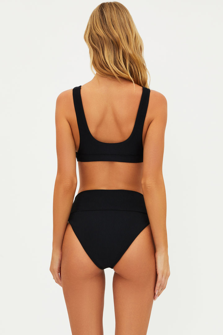 Black Peyton Top-Beach Riot-Gone Bananas Beachwear