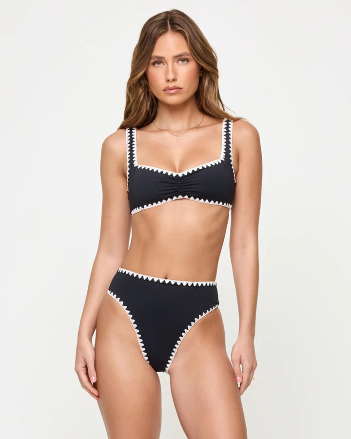 Black/Cream Savannah Classic Bottom-LSpace-Gone Bananas Beachwear
