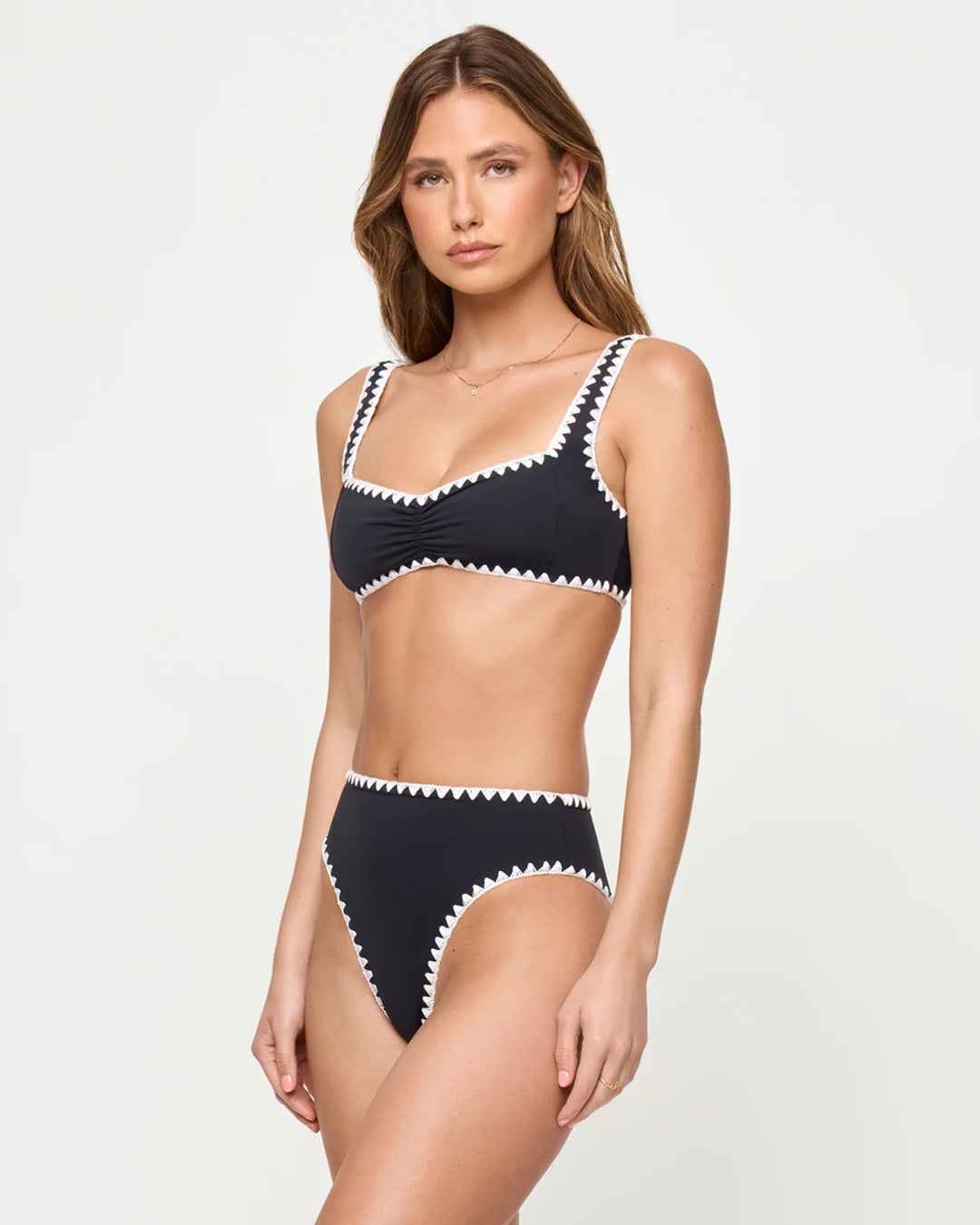 Black/Cream Savannah Classic Bottom-LSpace-Gone Bananas Beachwear