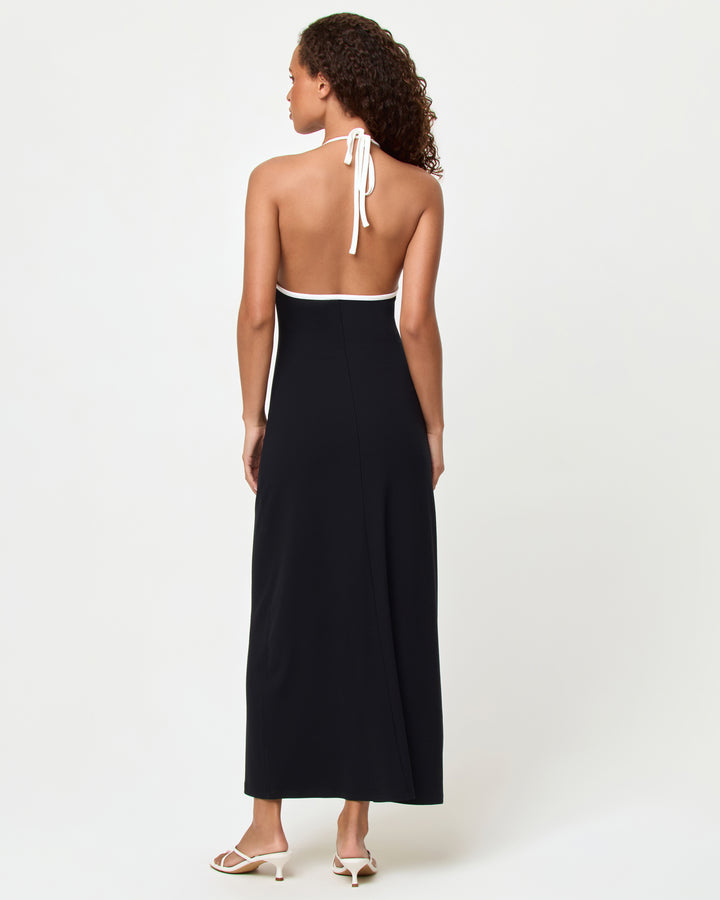Black/Cream Sayge Maxi Dress-LSpace-Gone Bananas Beachwear