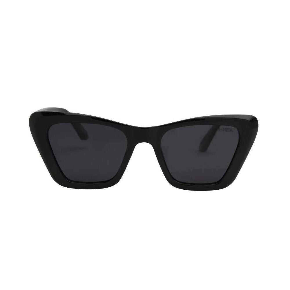 Black/Smoke Polarized Daisy Sunglasses-I-SEA Sunglasses-Gone Bananas Beachwear