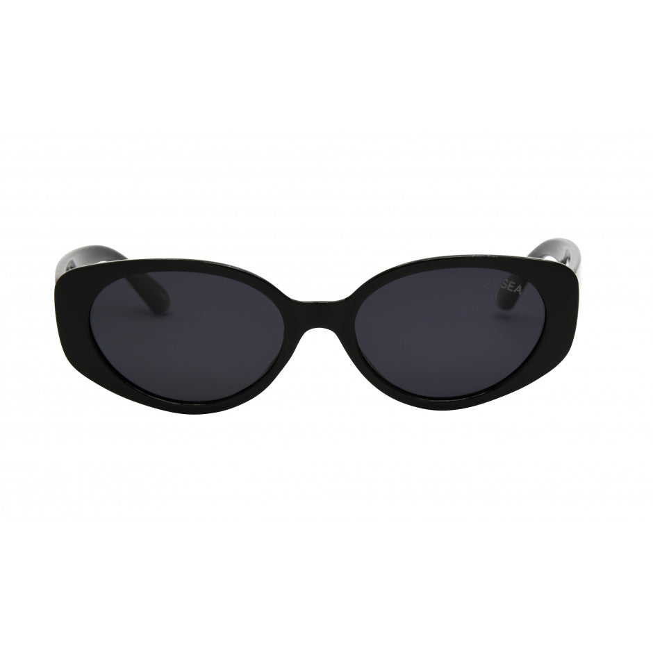 Black/Smoke Polarized Marley Sunglasses-I-SEA Sunglasses-Gone Bananas Beachwear