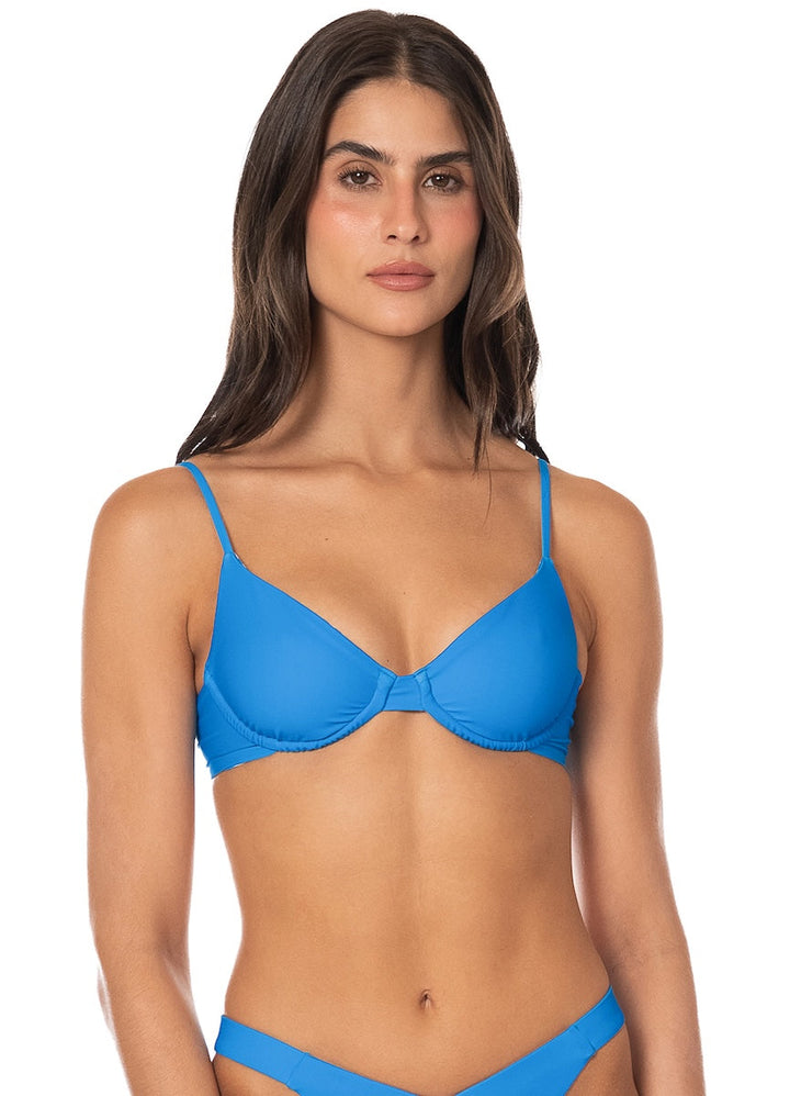 Blue Dainty Top-Maaji-Gone Bananas Beachwear