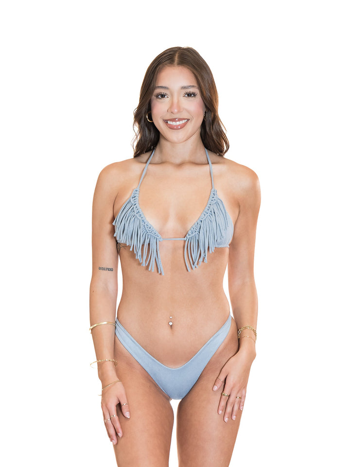 Boho Nile High Leg Thong Bottom-Rhyle Swim-Gone Bananas Beachwear