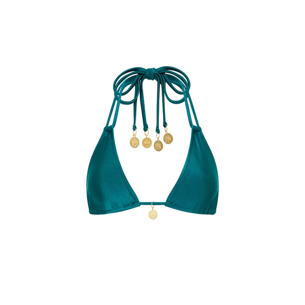 Cenote Halter Bralette Bikini Top-Kulani Kinis-Gone Bananas Beachwear