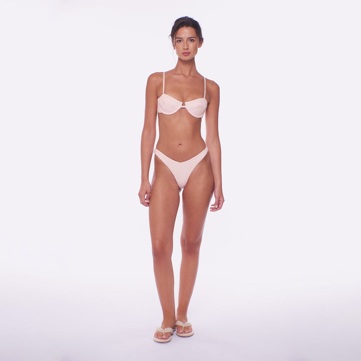 Chateau Blush Shelley Cheeky Bottom-Peixoto Swimwear-Gone Bananas Beachwear