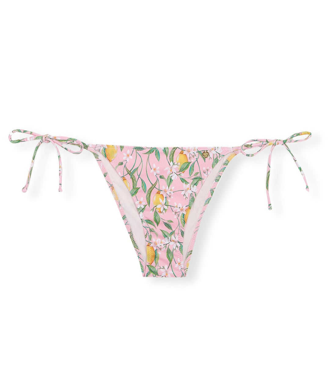 Citron Tie Side Bottom-Bohodot-Gone Bananas Beachwear