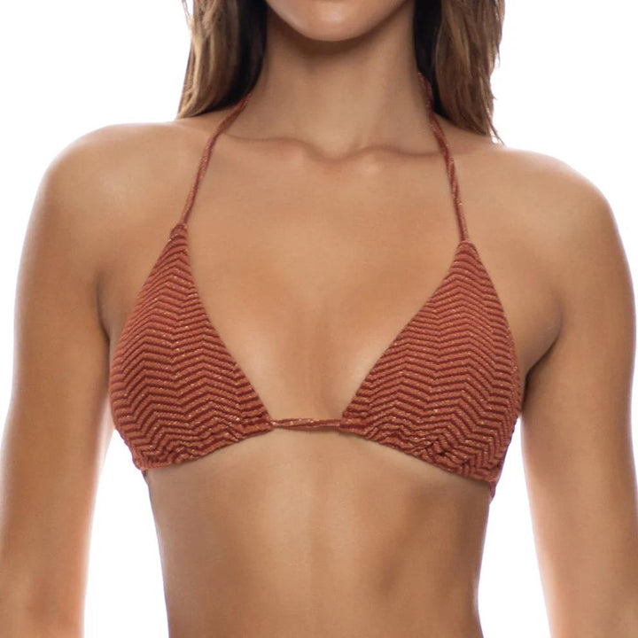 Coconut Sunlit Sands Seamless Triangle Top-Luli Fama-Gone Bananas Beachwear