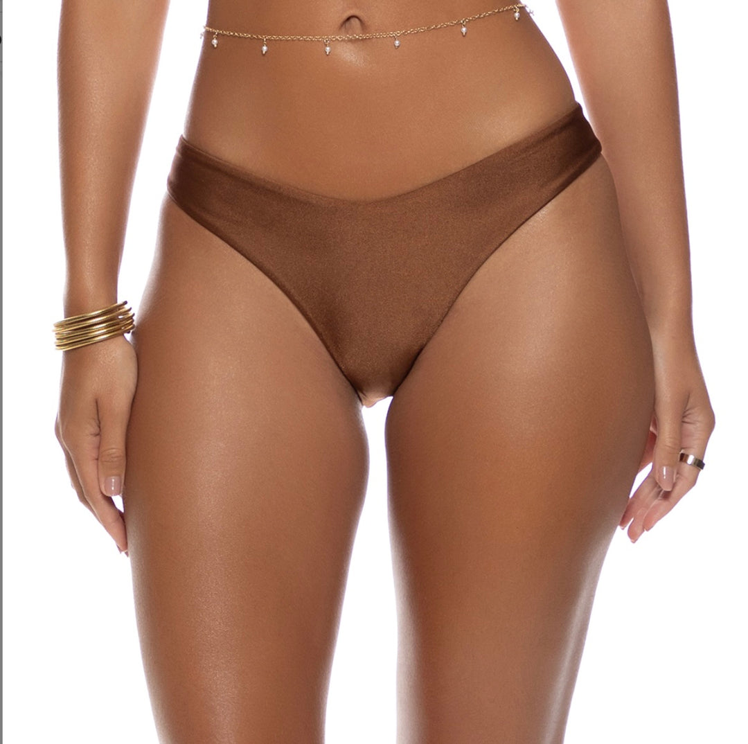 Cosita Buena Brown Moderate Bottom-Luli Fama-Gone Bananas Beachwear