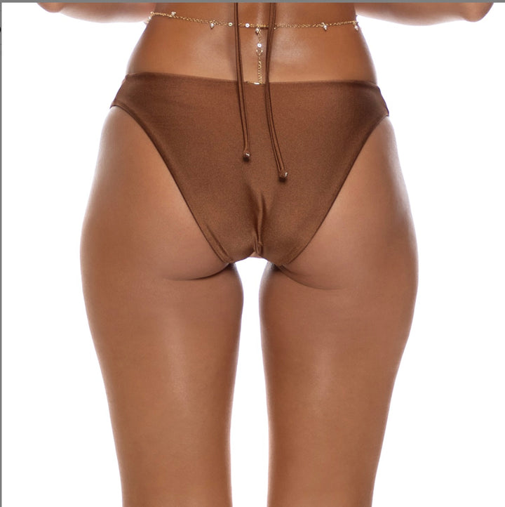 Cosita Buena Brown Moderate Bottom-Luli Fama-Gone Bananas Beachwear