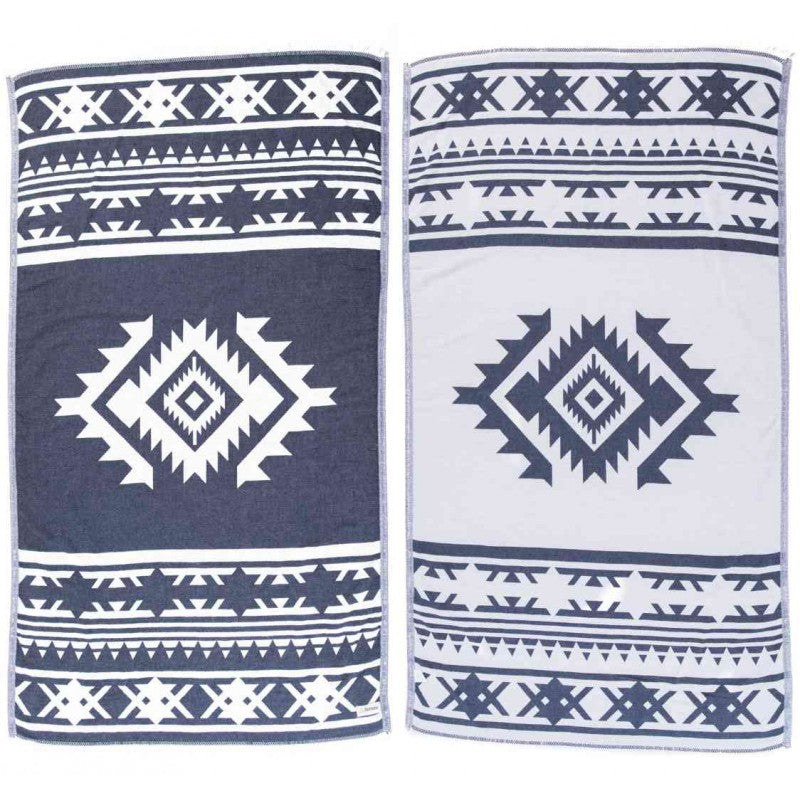 Cozumel Dual-Layer Turkish Towel-Bersuse Towels-Gone Bananas Beachwear