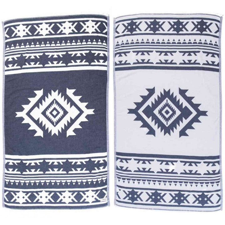 Cozumel Dual-Layer Turkish Towel-Bersuse Towels-Gone Bananas Beachwear