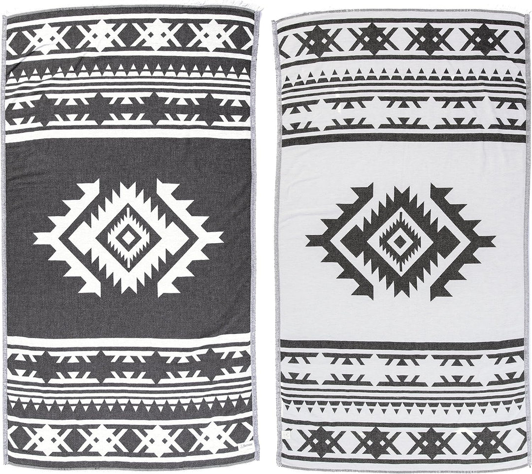 Cozumel Dual-Layer Turkish Towel-Bersuse Towels-Gone Bananas Beachwear