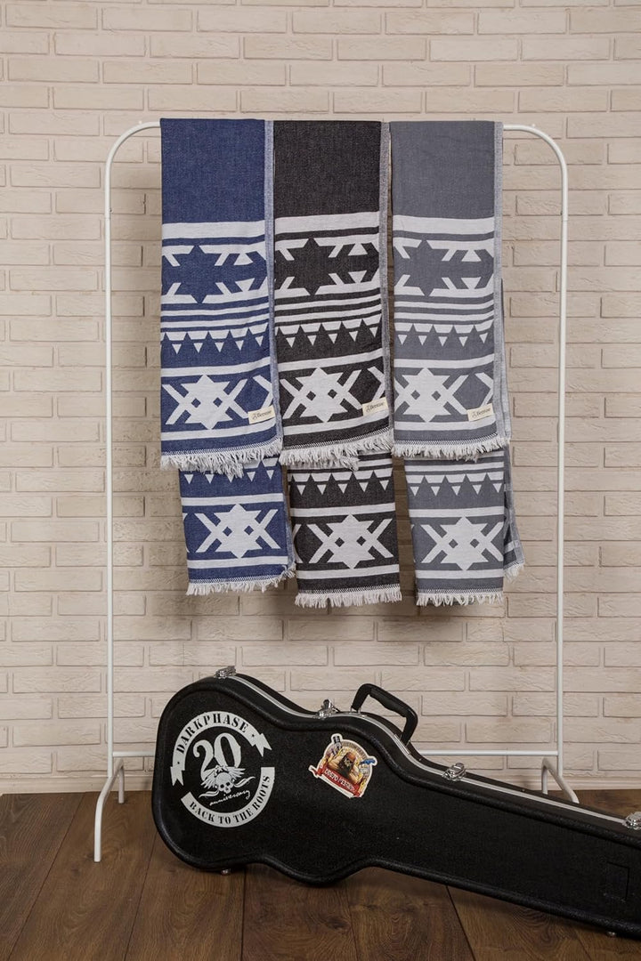 Cozumel Dual-Layer Turkish Towel-Bersuse Towels-Gone Bananas Beachwear