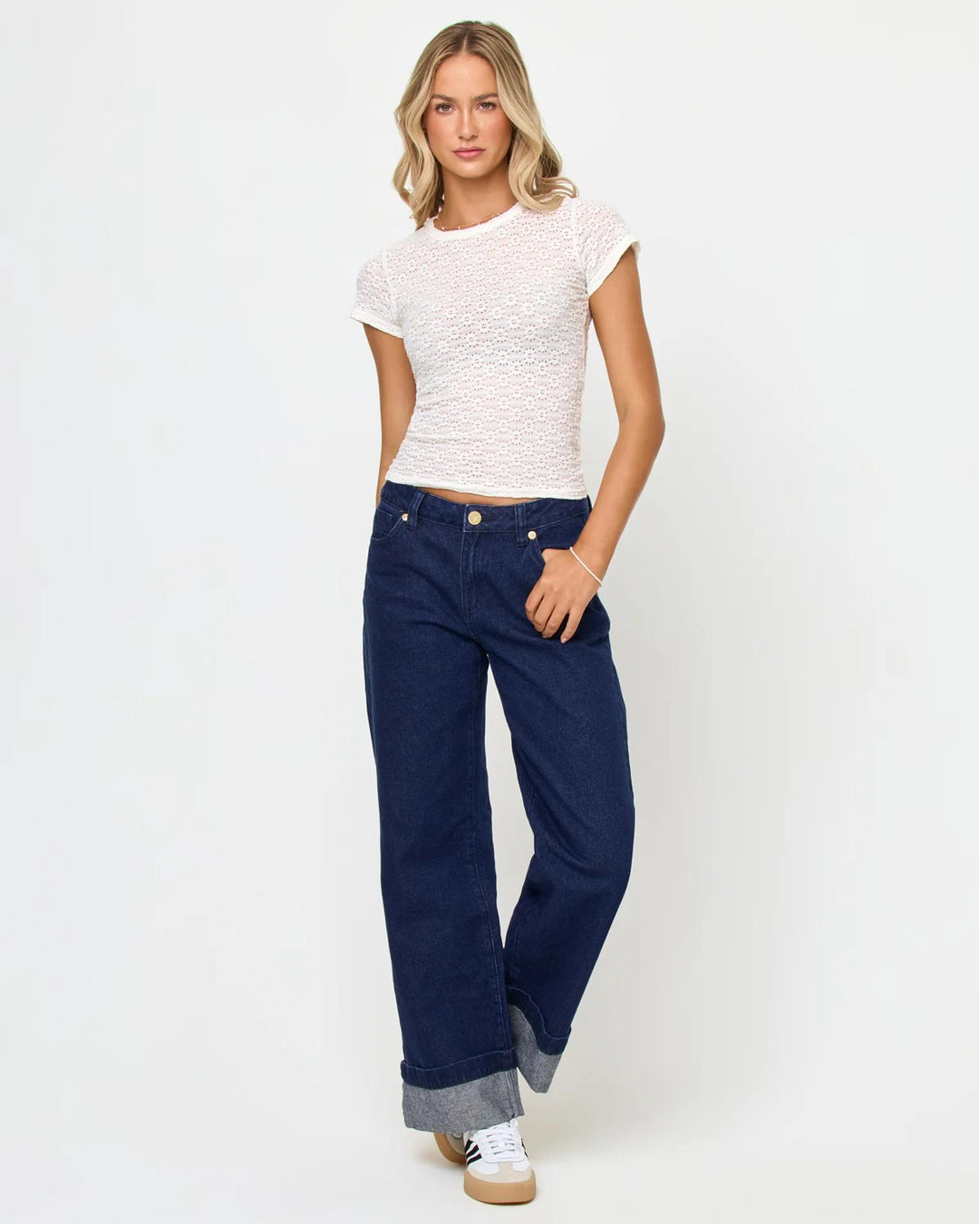 Cream Lily Rose Top-LSpace-Gone Bananas Beachwear