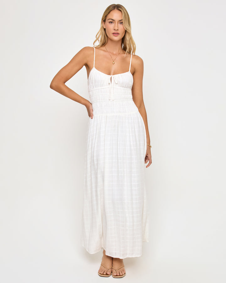 Cream Tala Dress-LSpace-Gone Bananas Beachwear
