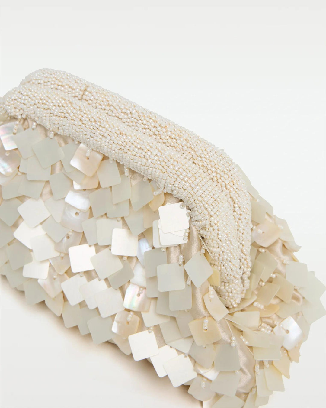 Cream Vienna Clutch-LSpace-Gone Bananas Beachwear