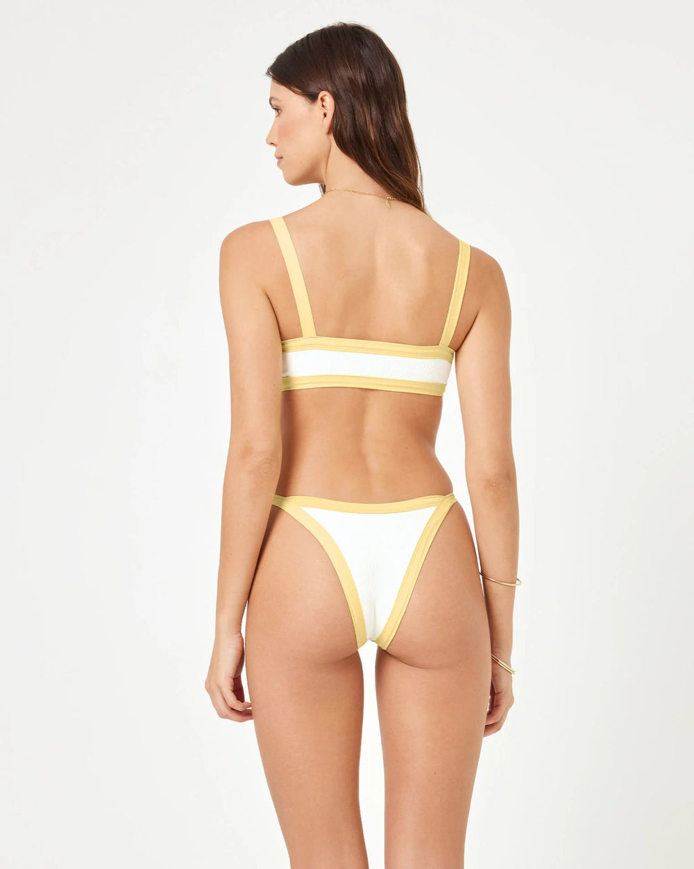 Cream/Daisy Taylor Top-LSpace-Gone Bananas Beachwear