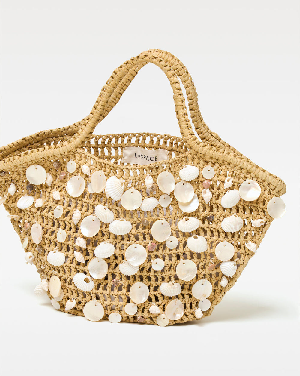 Cream/Natural Alba Bag-LSpace-Gone Bananas Beachwear