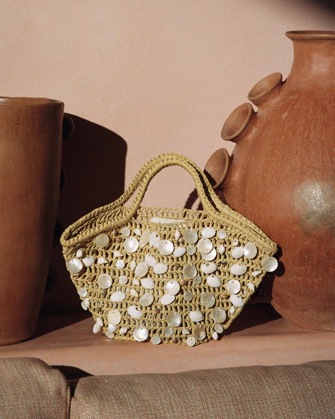 Cream/Natural Alba Bag-LSpace-Gone Bananas Beachwear